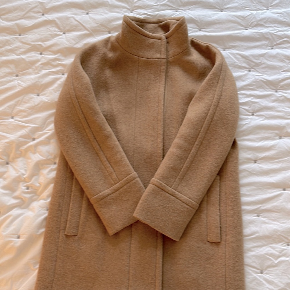 J.Crew City Coat in camel - 6 petite